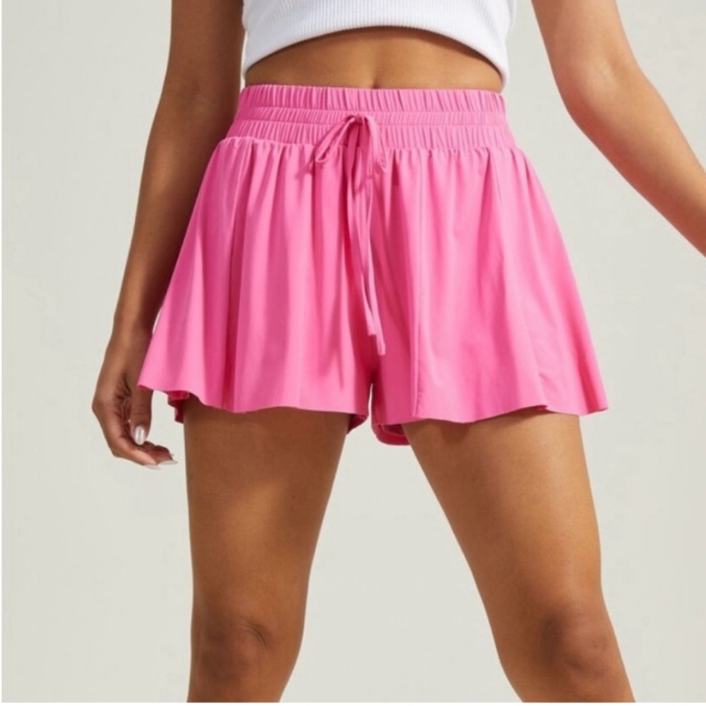 As Revival Altar'd State Rhythm Flowy Hot Pink Tennis Pickleball Shorts Skirt XS
